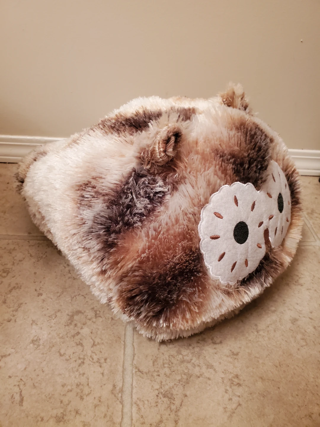 Plush Owl Foot Warmer 🏆 - photo 3