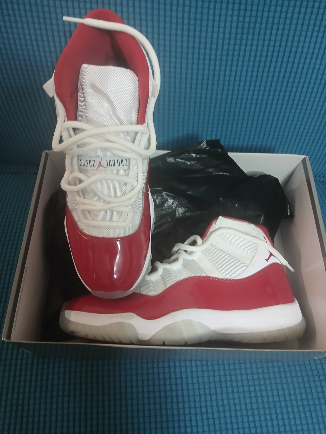 Air Jordan 11 Retro Low "Red Cement" Sneakers