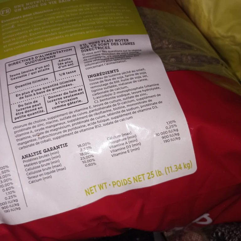 Oxbow Essentials Chinchilla Food - photo 5
