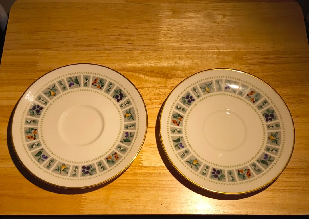 Royal Doulton Tapestry Saucers (Set of 2)