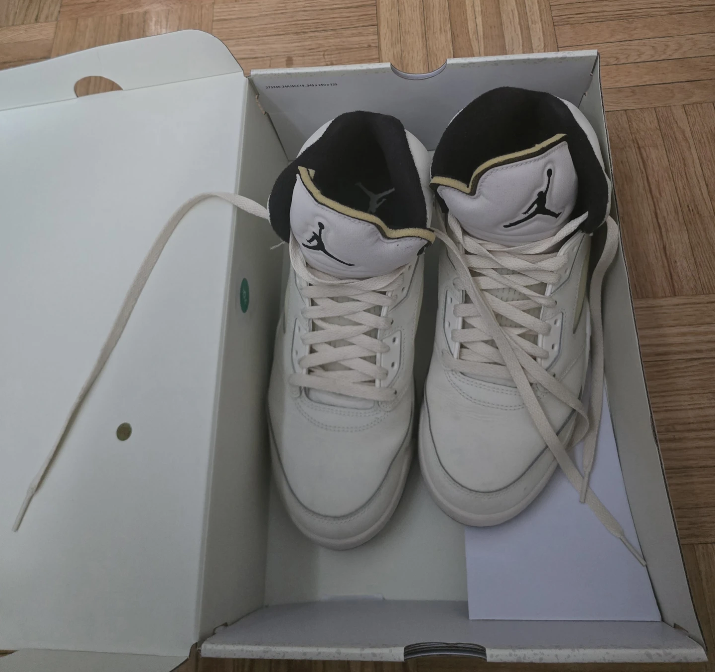 Air Jordan 5 Retro SE Sail Shoes( Size 9.5) - photo 3