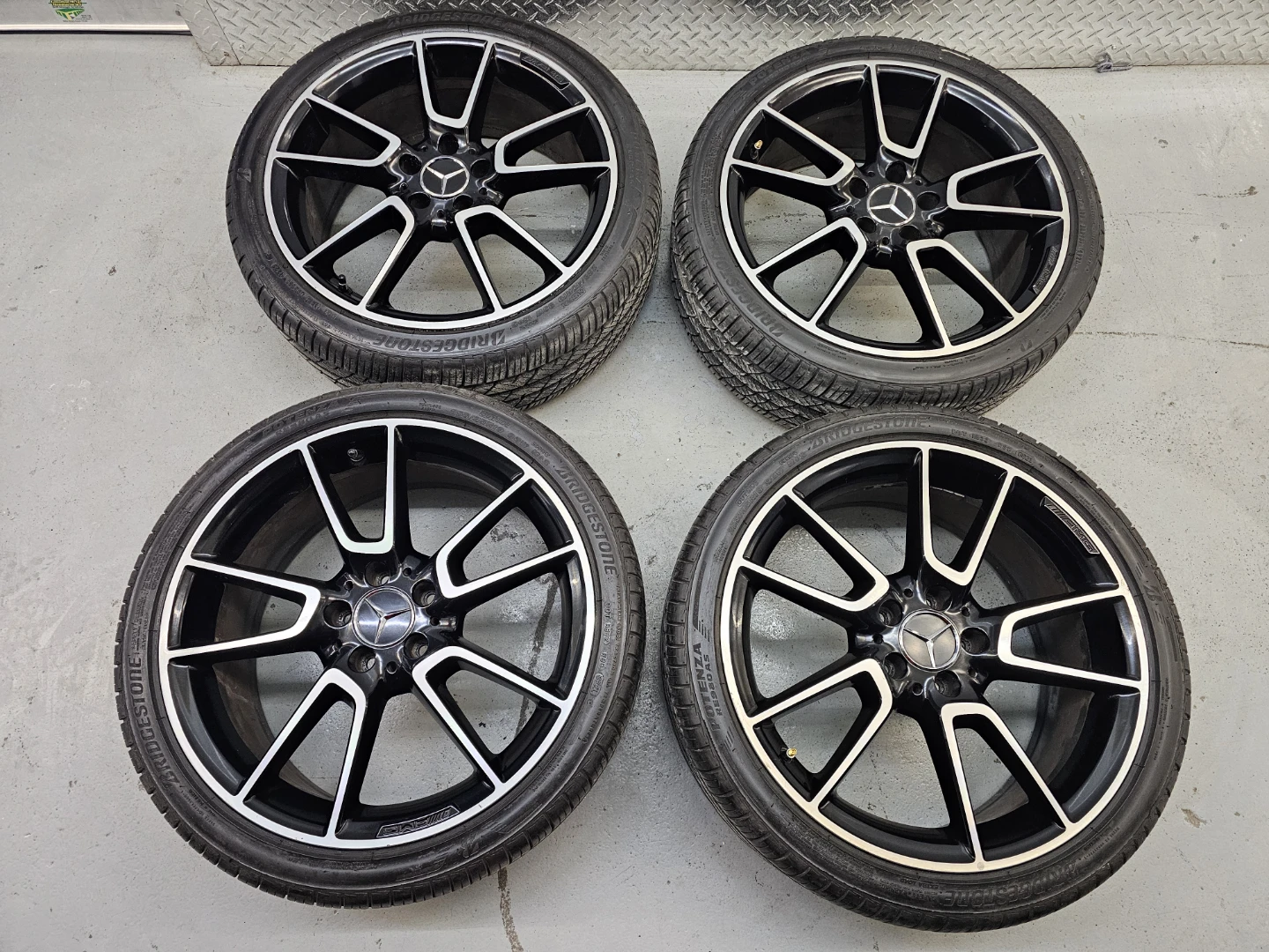 MERCEDES BENZ C-CLASS (AMG) WHEELS 255/35 R19, 225/40 R19 - photo 4
