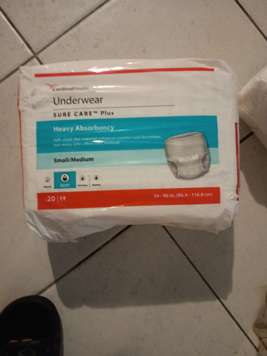 Cardinal Health SURE CARE Plus Heavy Absorbency Underwear S/m - photo 2