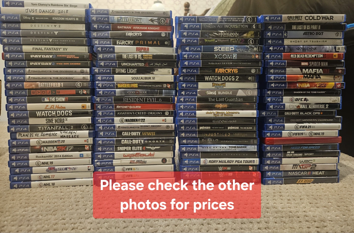 🎮 PS4 Games — HUGE COLLECTION! Over 100 Titles! 🎮