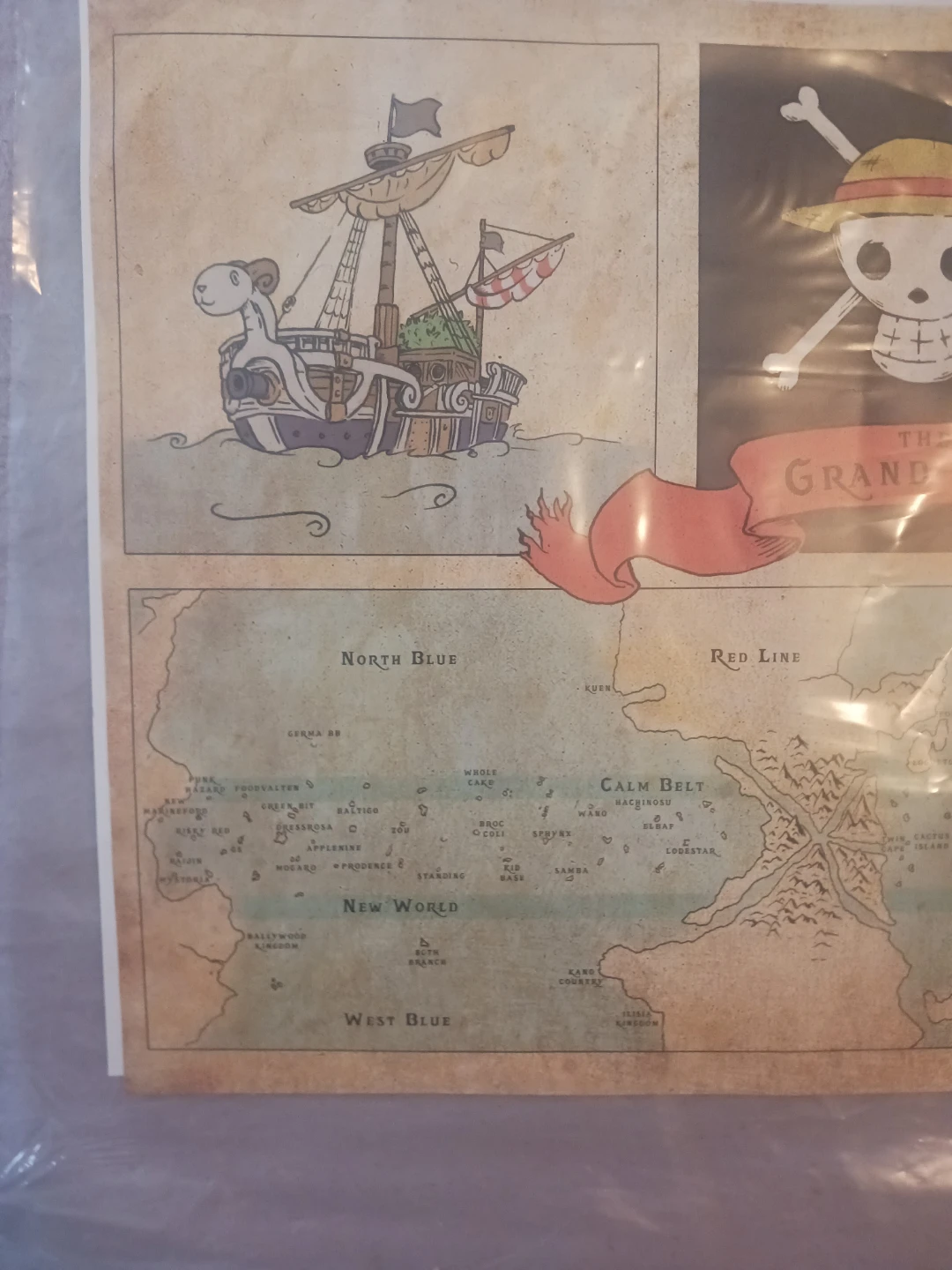 One Piece and Hyrule World Atlas Map - photo 2