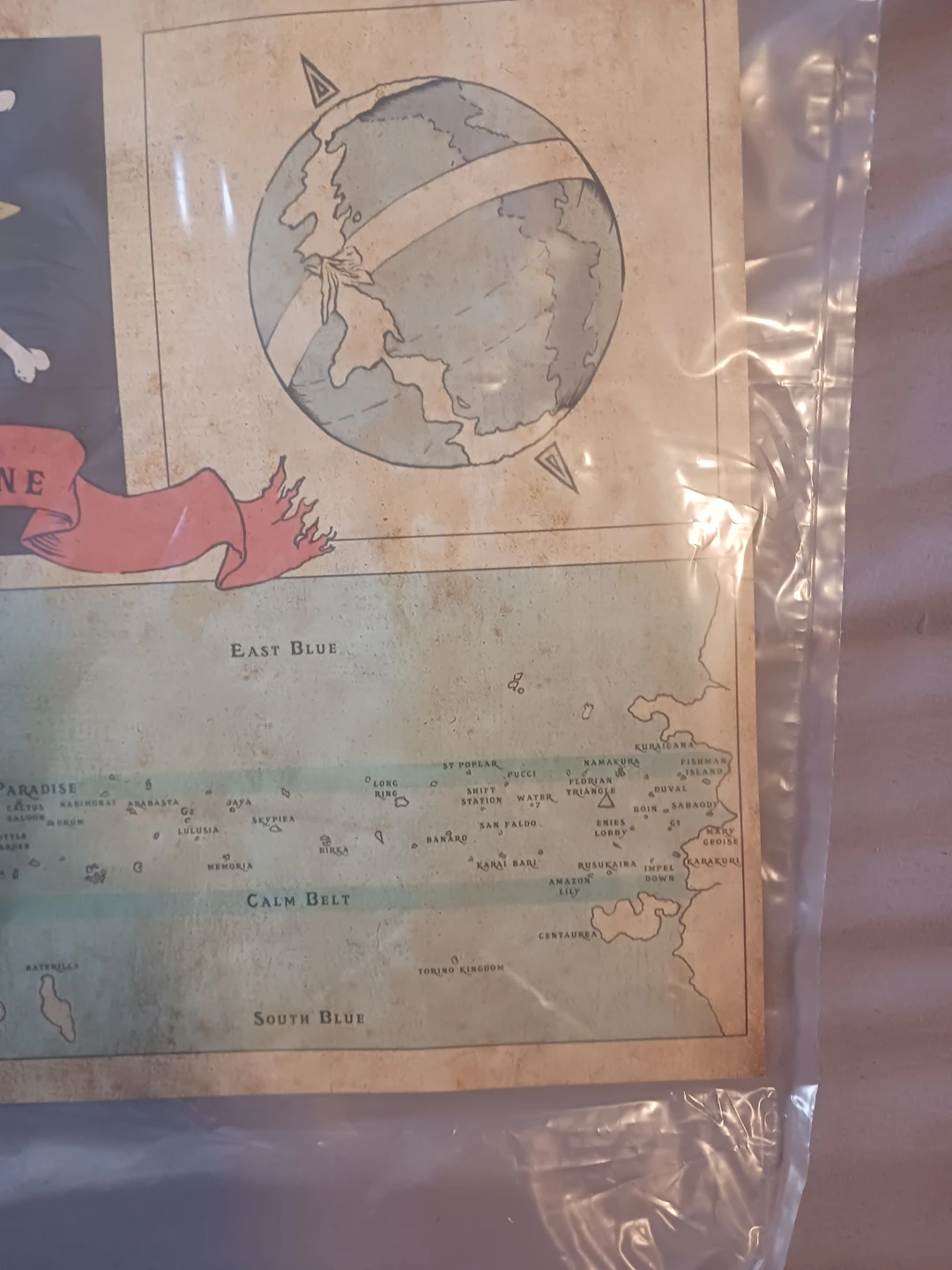 One Piece and Hyrule World Atlas Map - photo 3