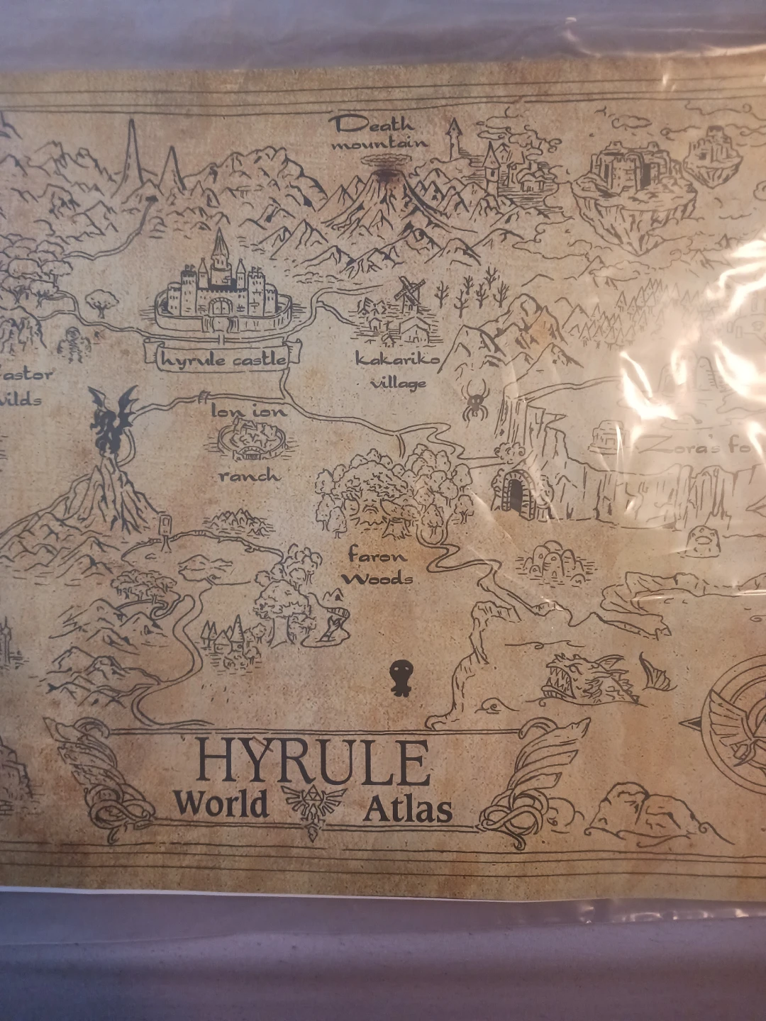 One Piece and Hyrule World Atlas Map - photo 4