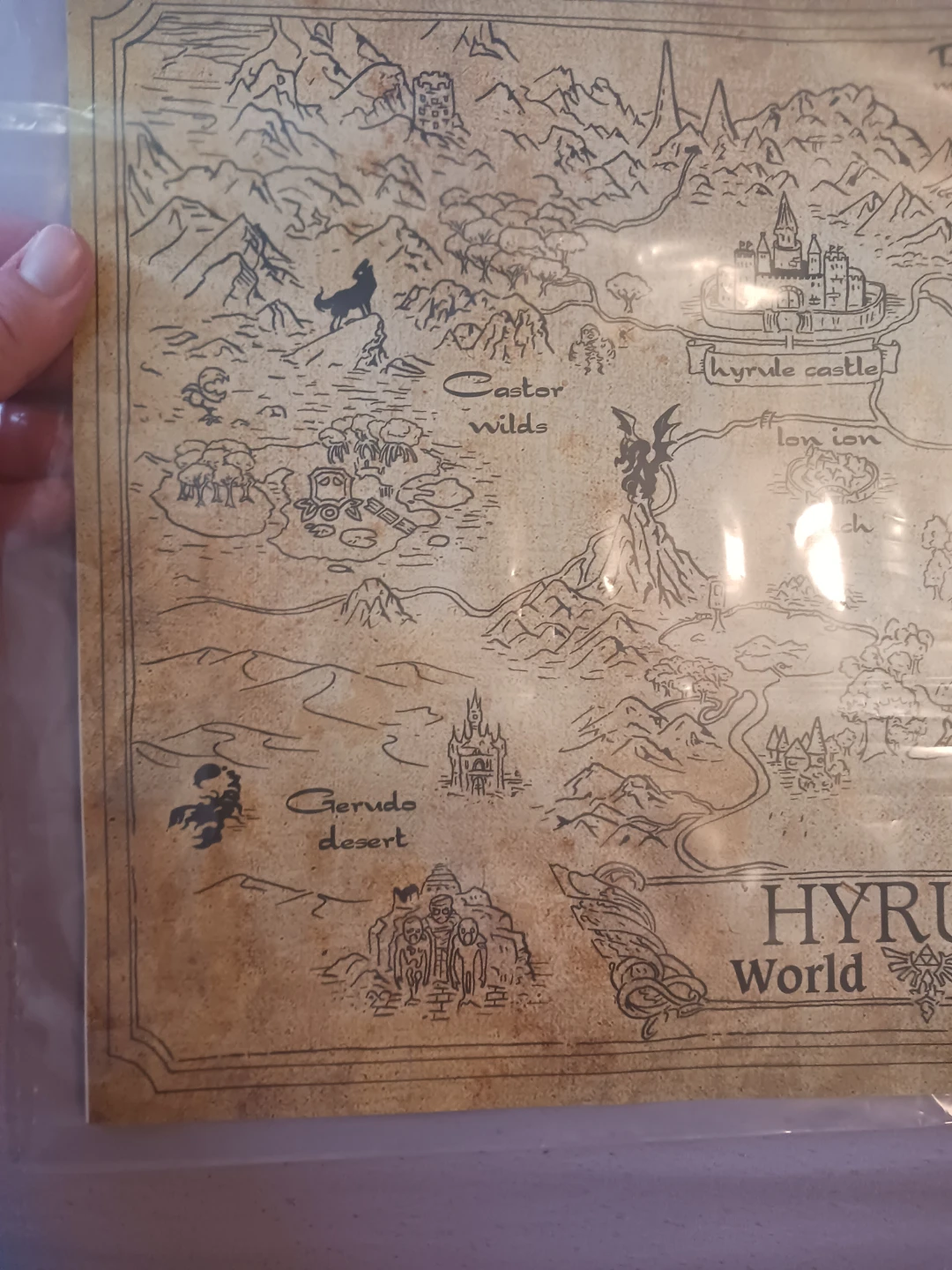 One Piece and Hyrule World Atlas Map - photo 5