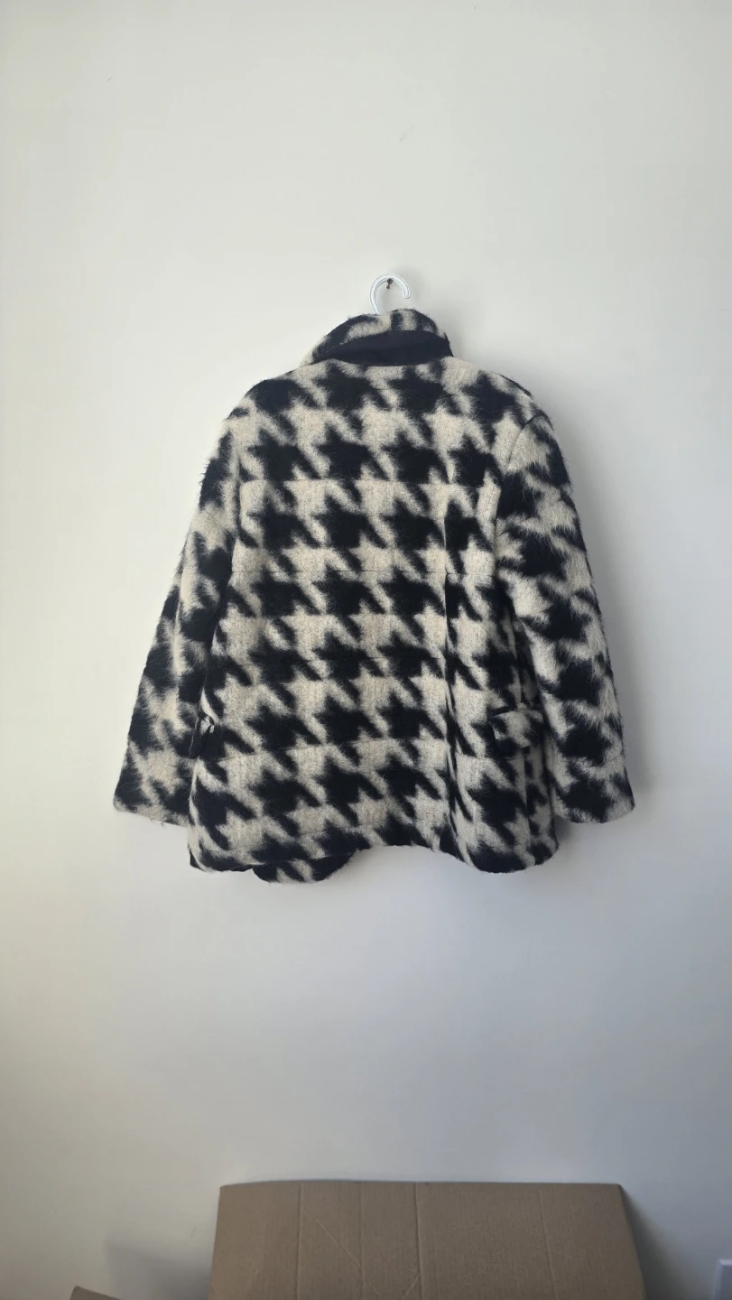 Houndstooth Pattern Jacket - photo 2