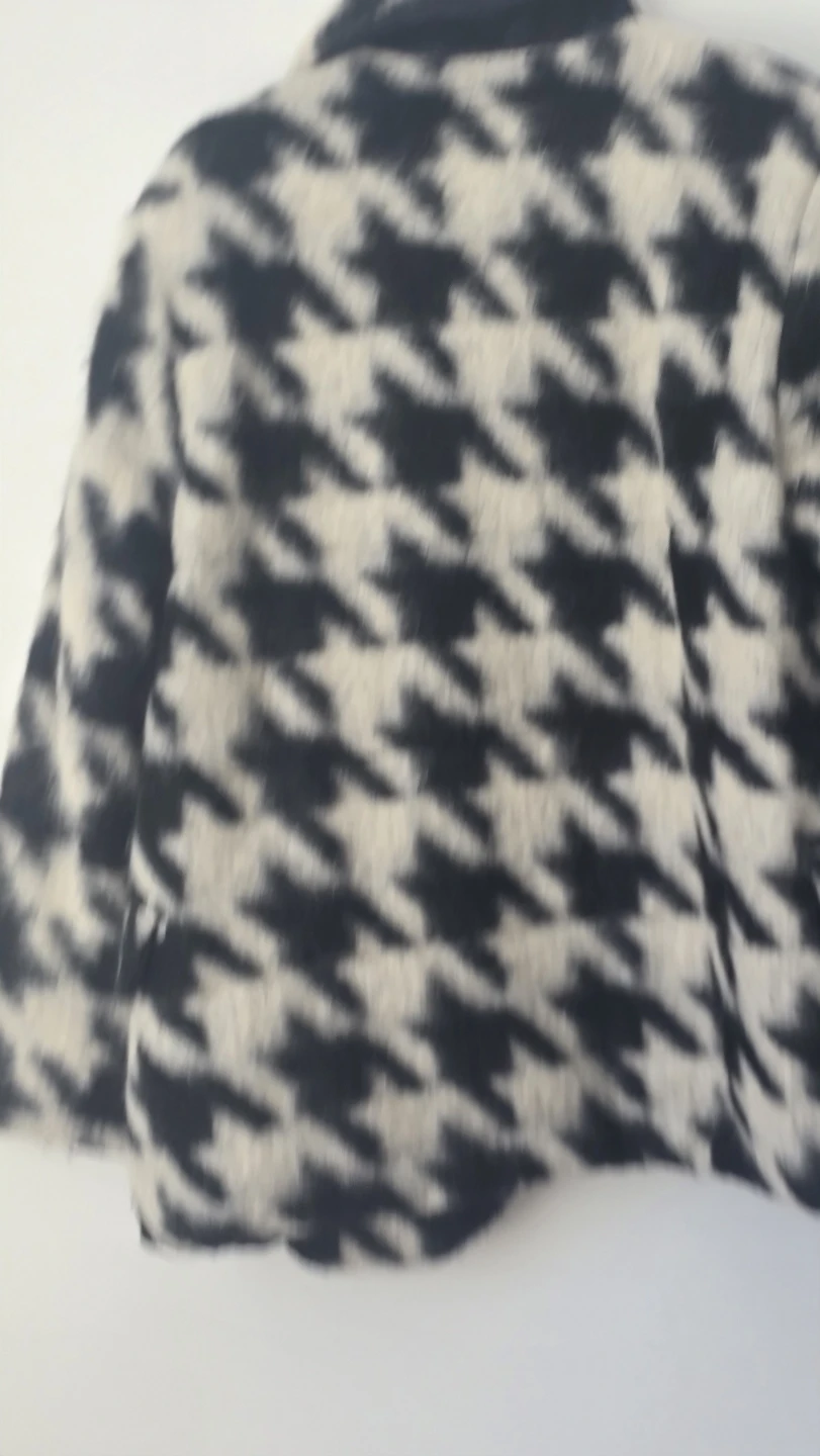 Houndstooth Pattern Jacket - photo 4