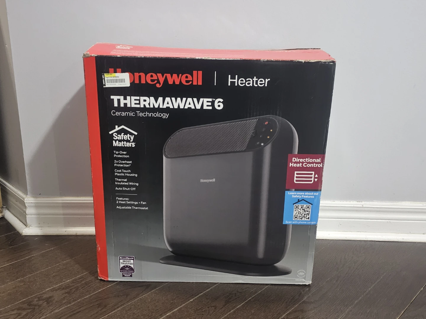 Honeywell ThermaWave 6 Ceramic Heater