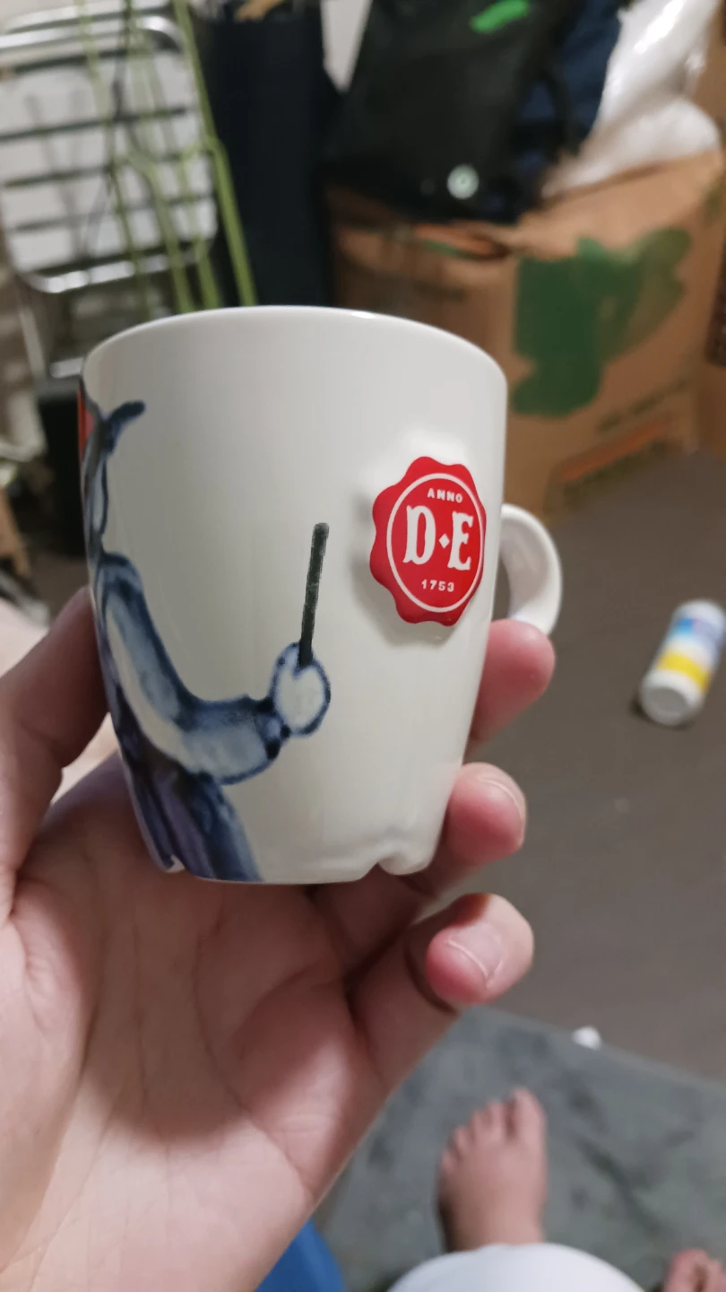 Royal Raja Ceramic Coffee Mug and Saucer Set - photo 3