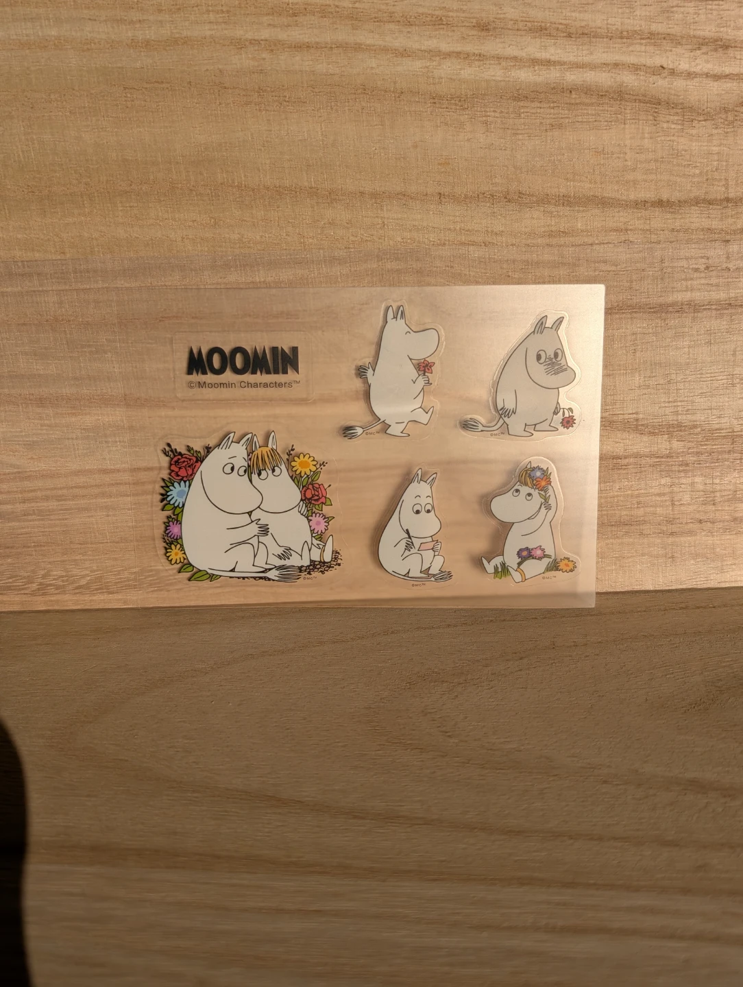 Moomin Characters Stickers, new, 1 sheet, new no tag - photo 2