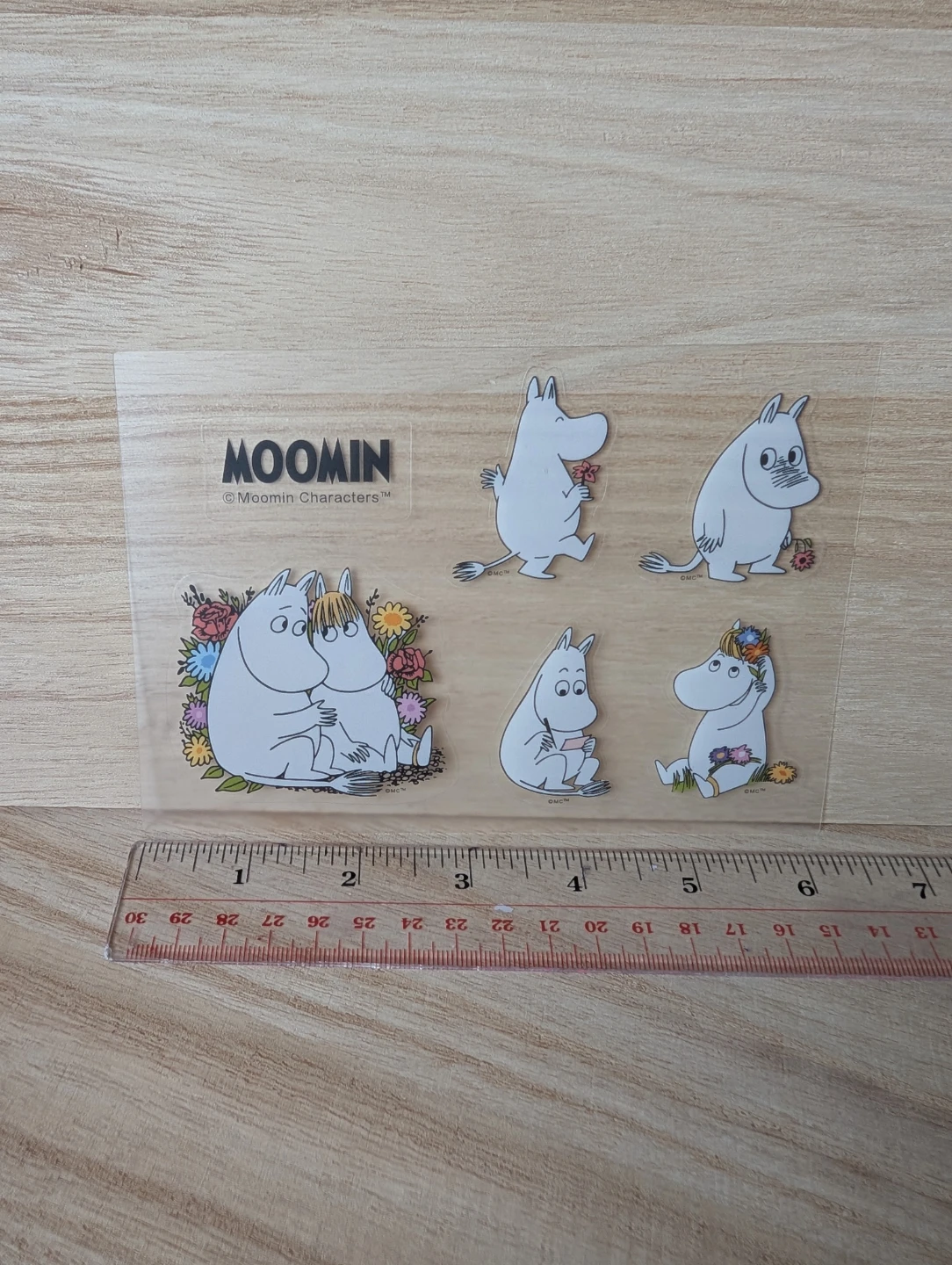 Moomin Characters Stickers, new, 1 sheet, new no tag - photo 4