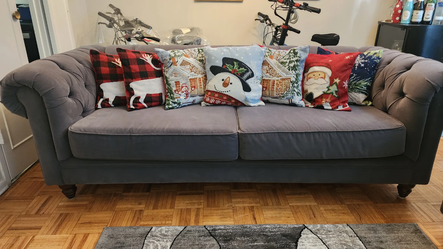Chesterfield style sofa