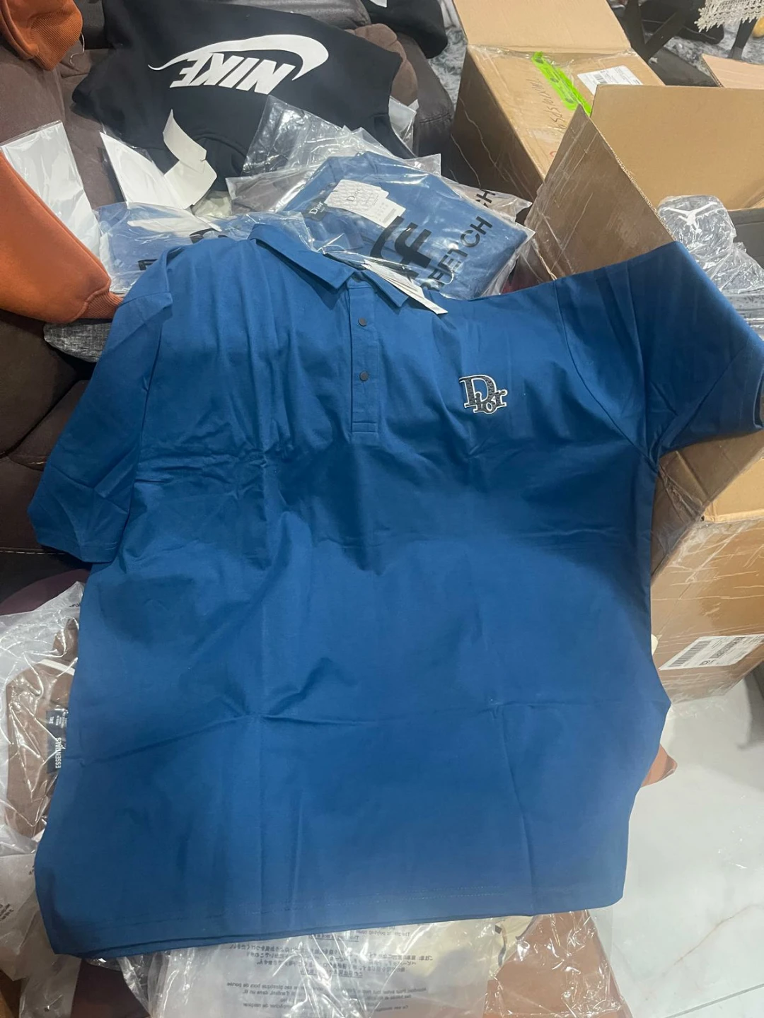 Dior Paris Polo Shirt- Plus Sizes _ 2xl to 8XL slim Fit - photo 5