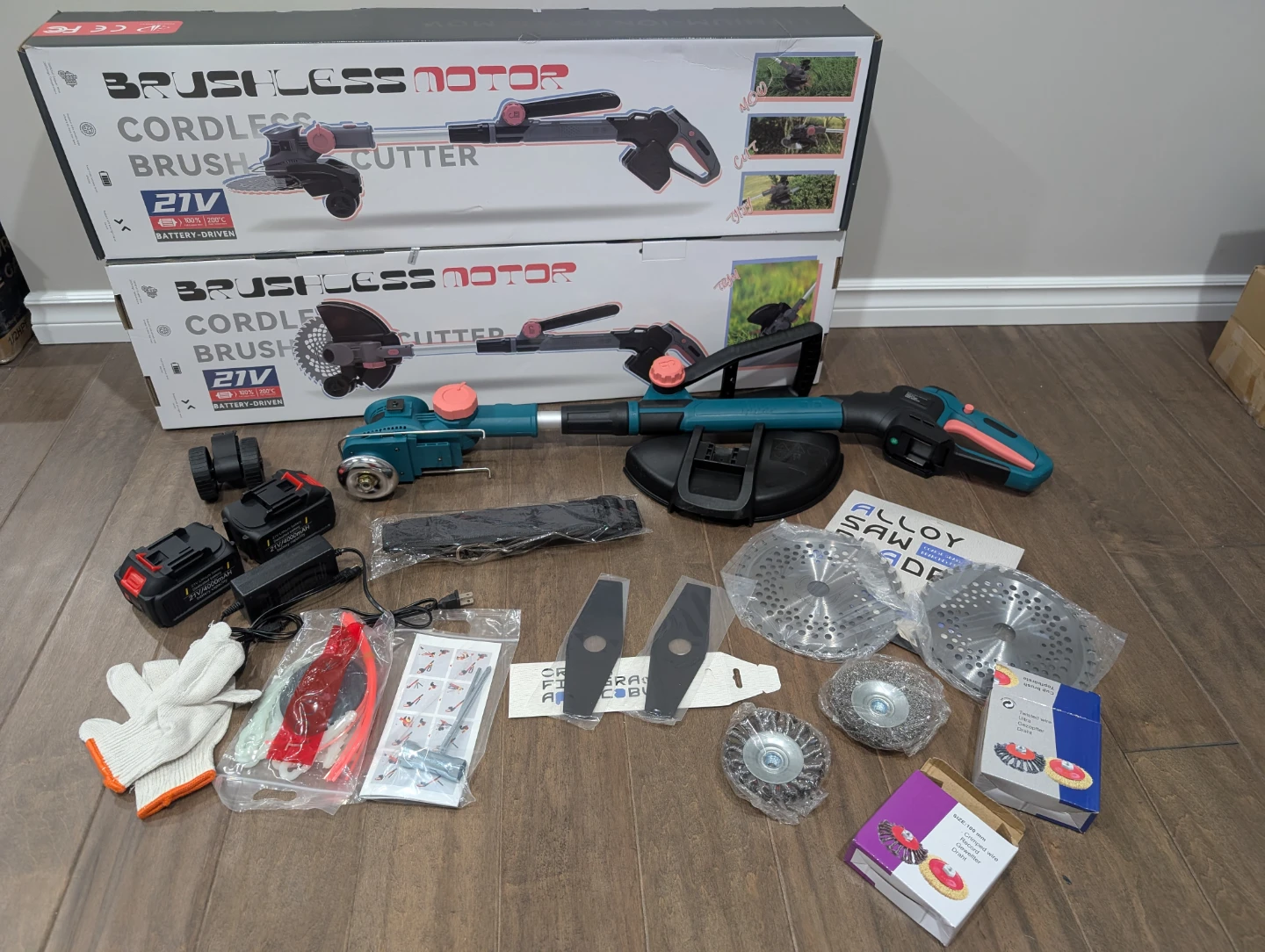 Brand New 4 in 1 Cordless Battery Weed Trimmer For Sale - photo 4