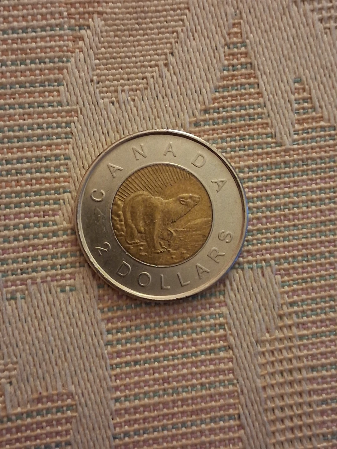 1996-2006 Canadian 2 Dollar Churchill Toonie - photo 2
