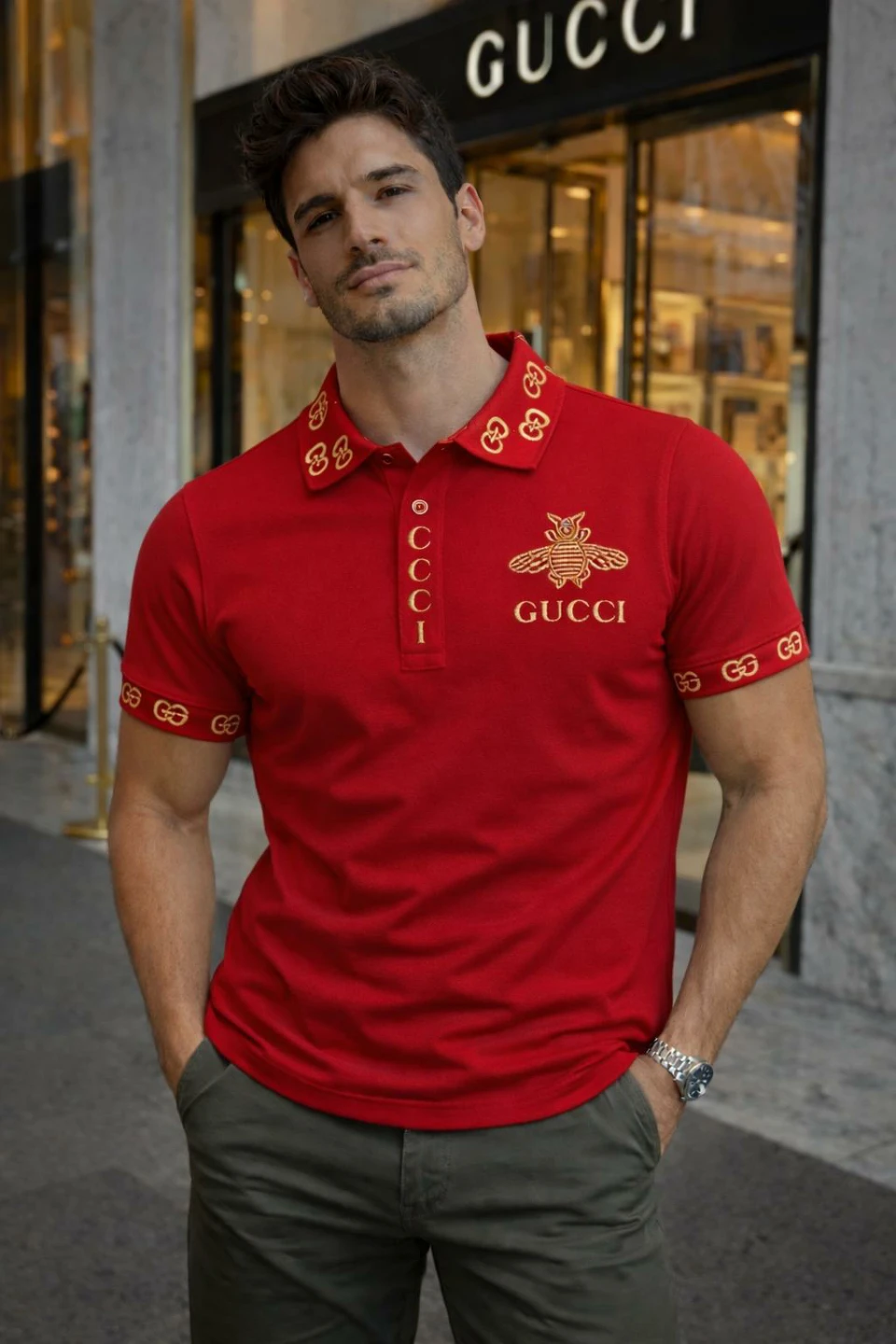 Louis Vuitton Polo Shirt - Burgundy - photo 4