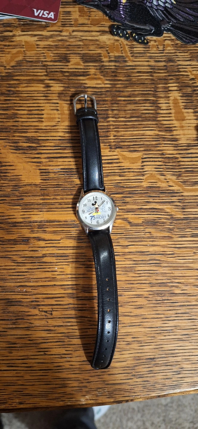 Vintage Mickey Mouse 75th Anniversary Watch