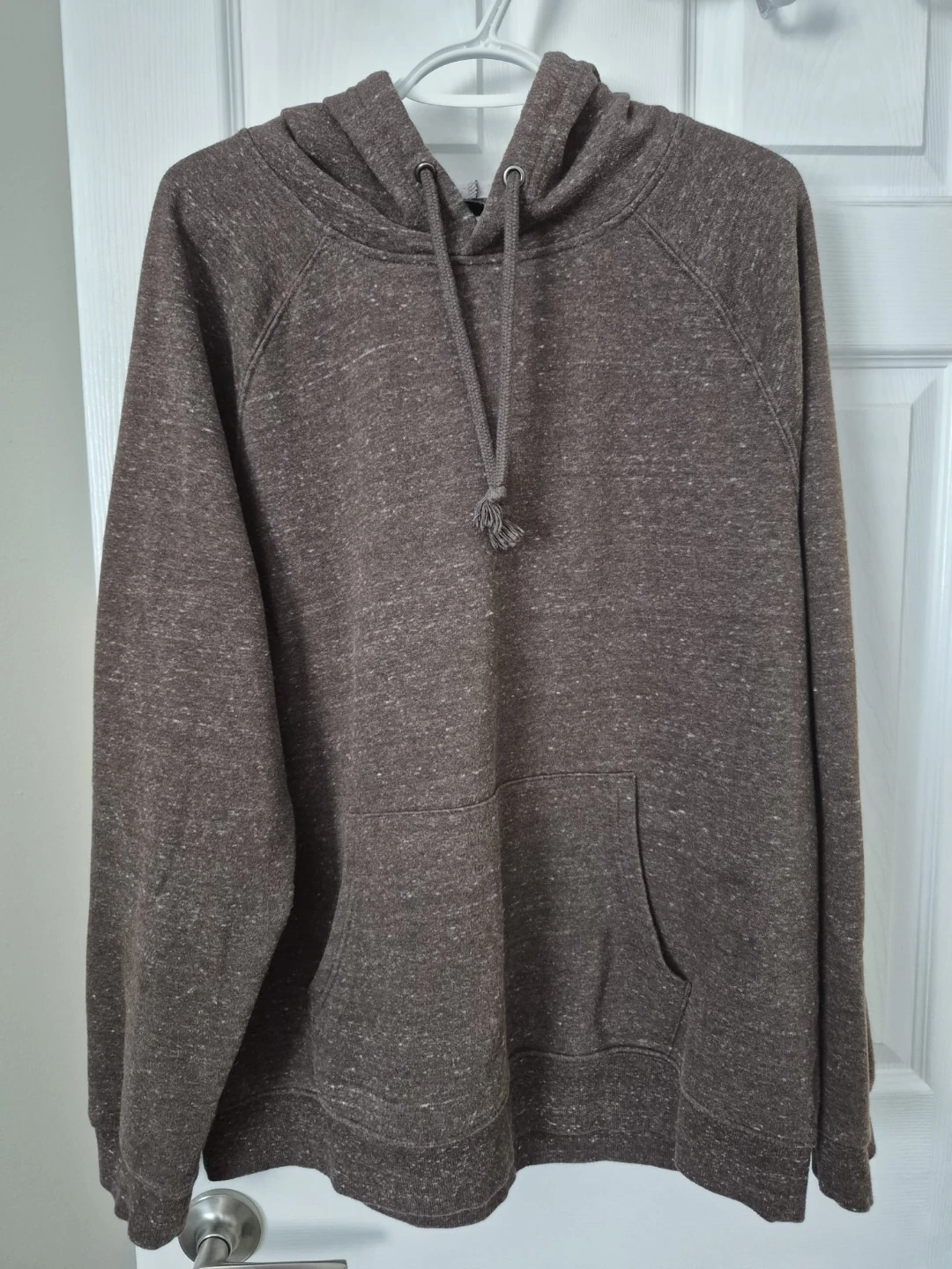Women's Large Brown Marled Hoodie