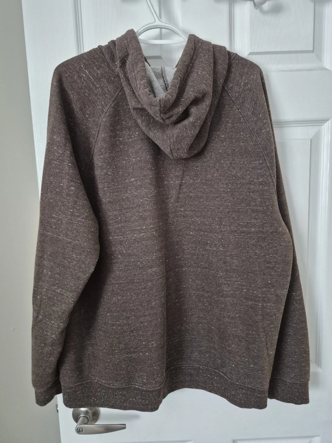 Women's Large Brown Marled Hoodie - photo 2