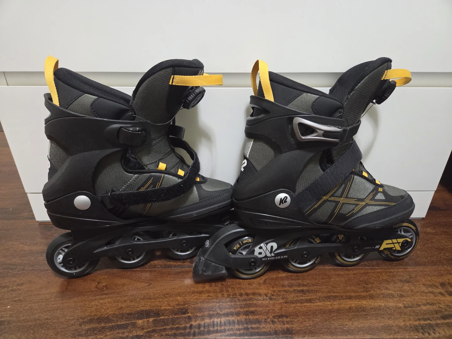 K2 F.I.T. 80 Boa Inline Skates - Size US 9
