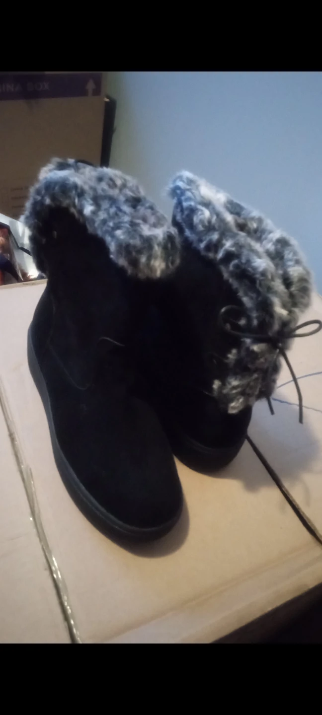 🥕🥕Black Suede Boots No Box🥕Blue Boots - photo 2