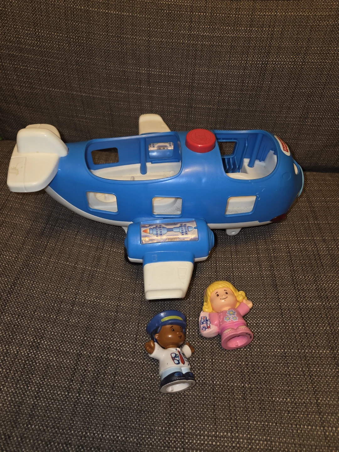 Fisher-Price Little People Airplane with Pilot and Passenger