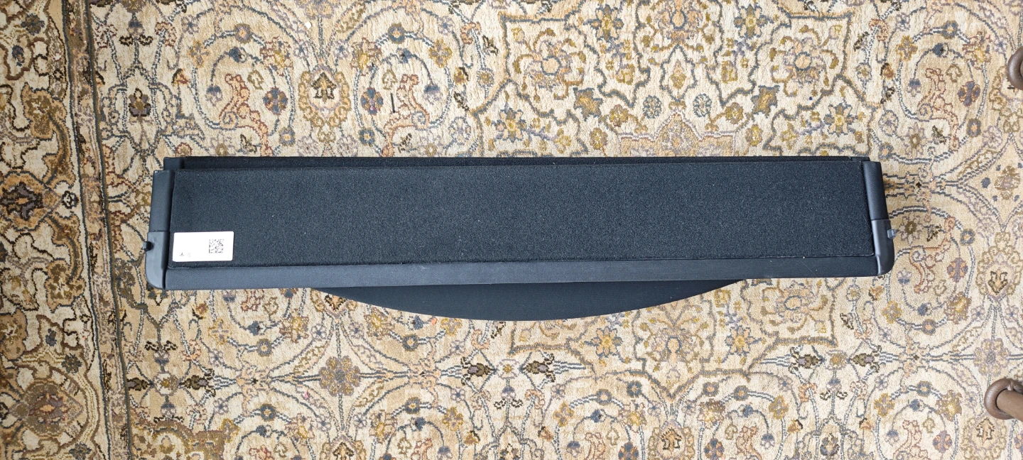 Black Trunk Cargo Cover Retractable Shade - photo 3