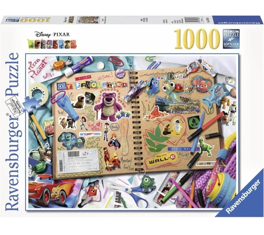 DISNEY PIXAR SCRAPBOOK PUZZLE 🏆