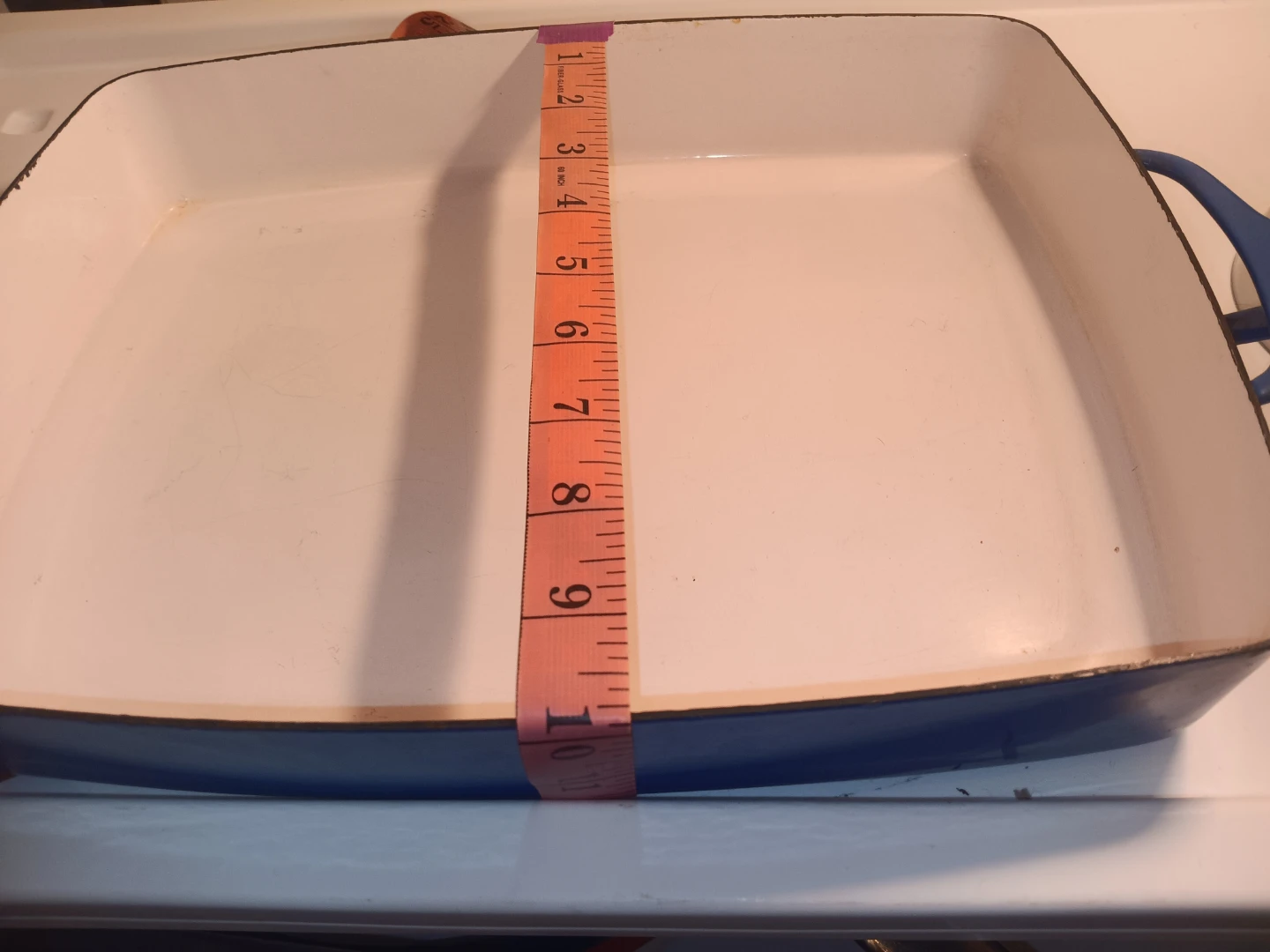 Dansk Blue Enamel Roasting Pan - photo 4