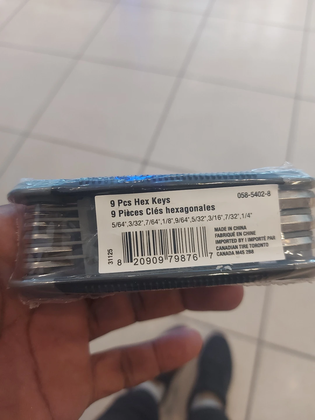9 Pcs Hex Keys Set - photo 5