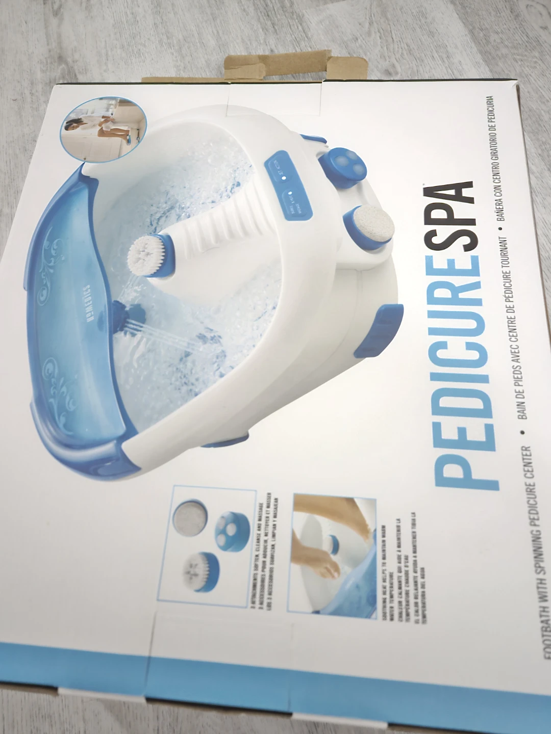 HoMedics Pedicure Spa Foot Bath - photo 2
