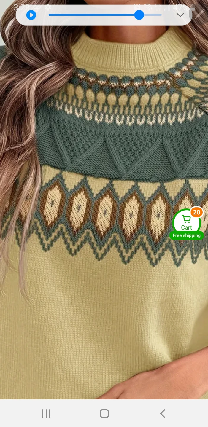 Hand knit made to measure fair isle sweaters - photo 2