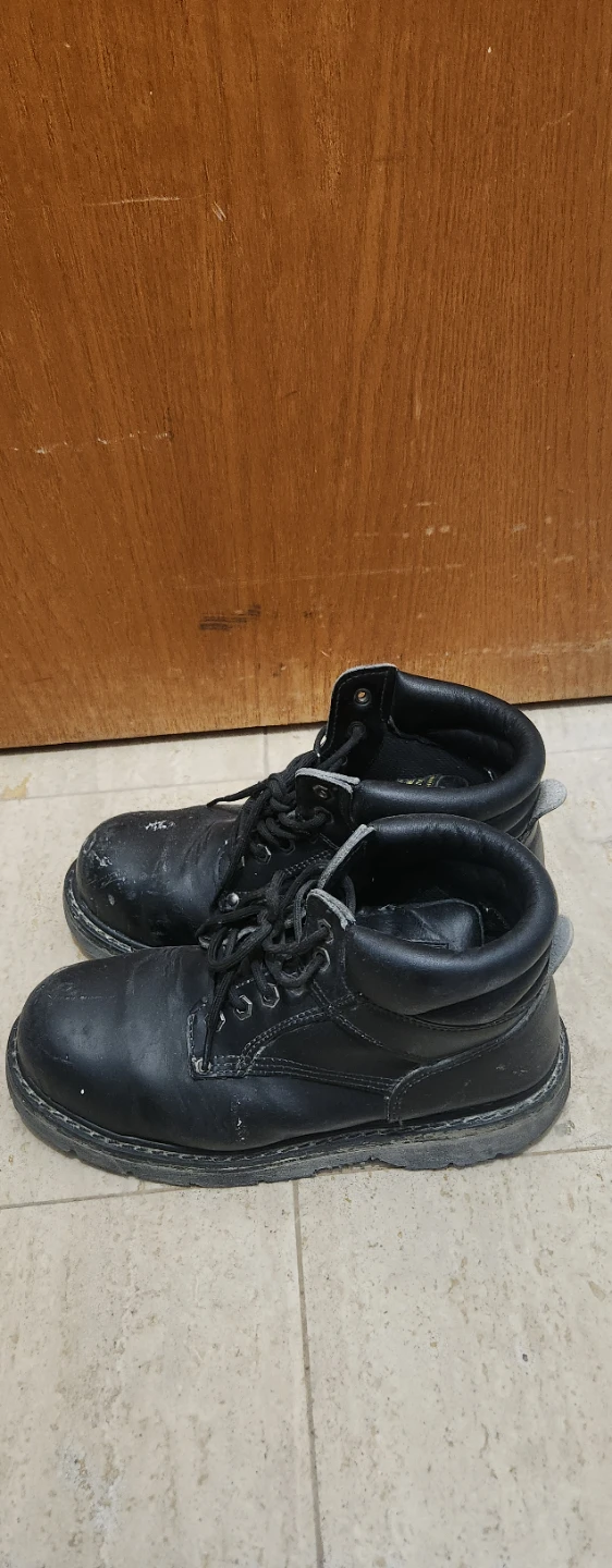 Altrac Black Leather Work Boots - photo 3