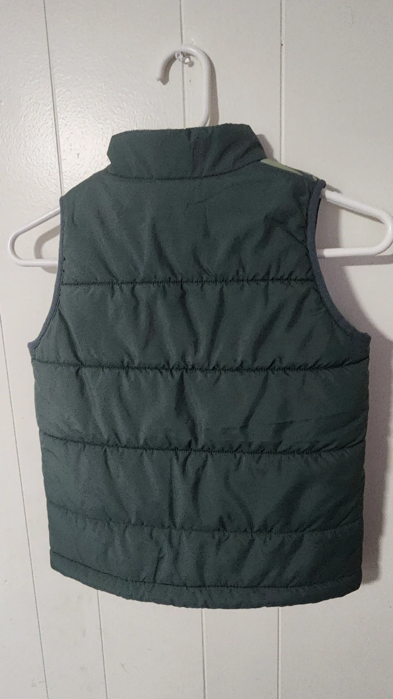 Nike Youth Puffer Vest Size 7/8 Green - photo 2