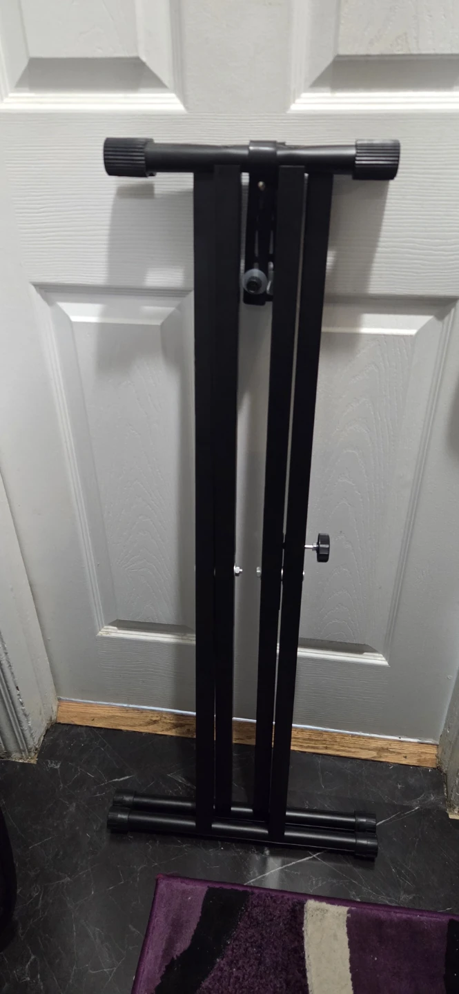 Black X-Style Keyboard Stand - photo 2