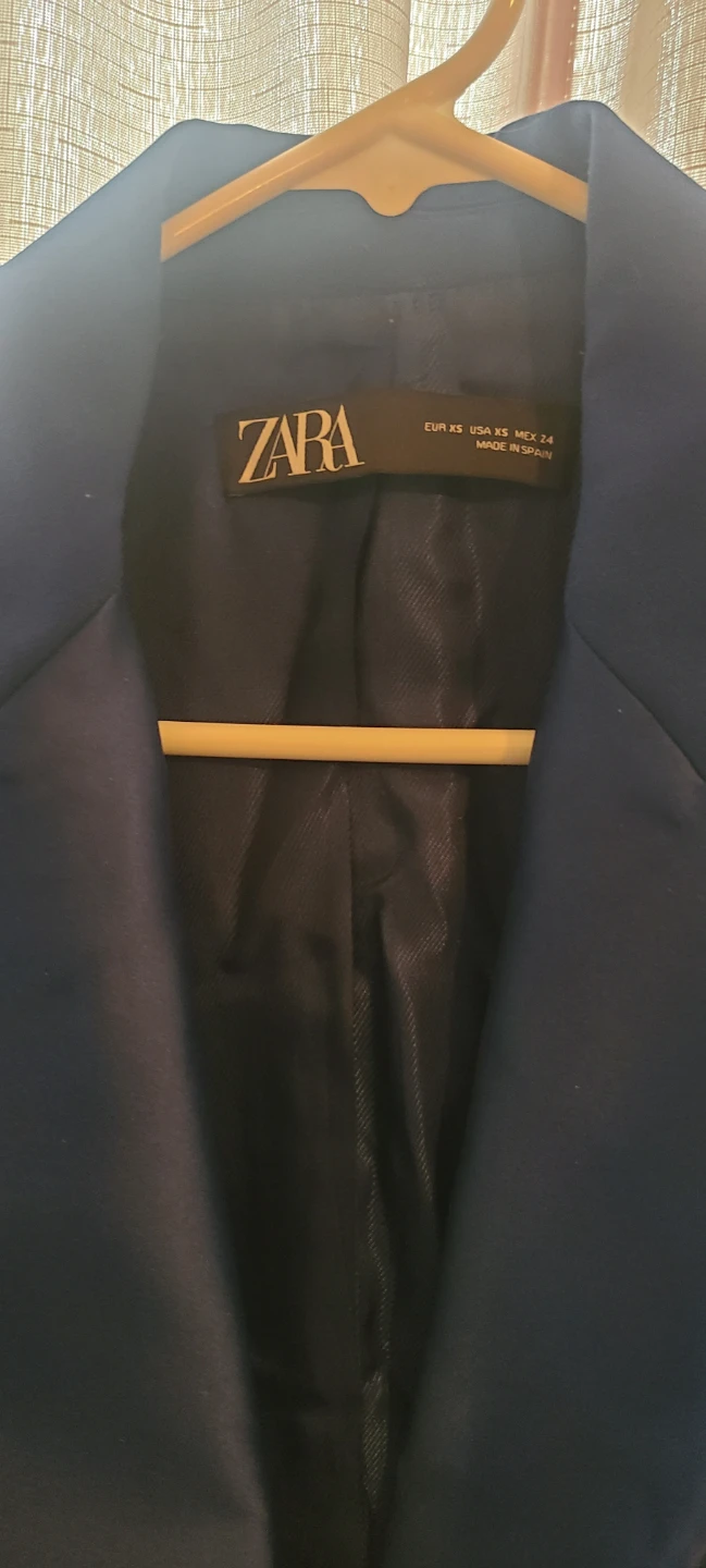 ZARA Navy Blue Blazer - Size XS - photo 2