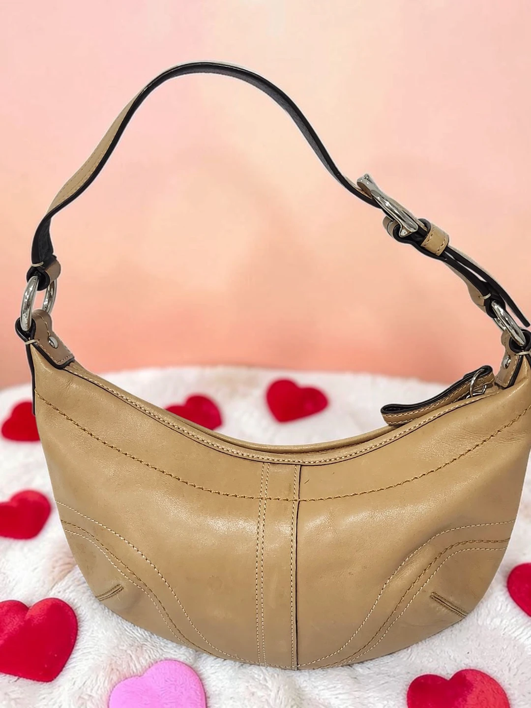 Coach Tan Leather Hobo Bag Ergo N⁰ E C0951- F12298 - photo 2