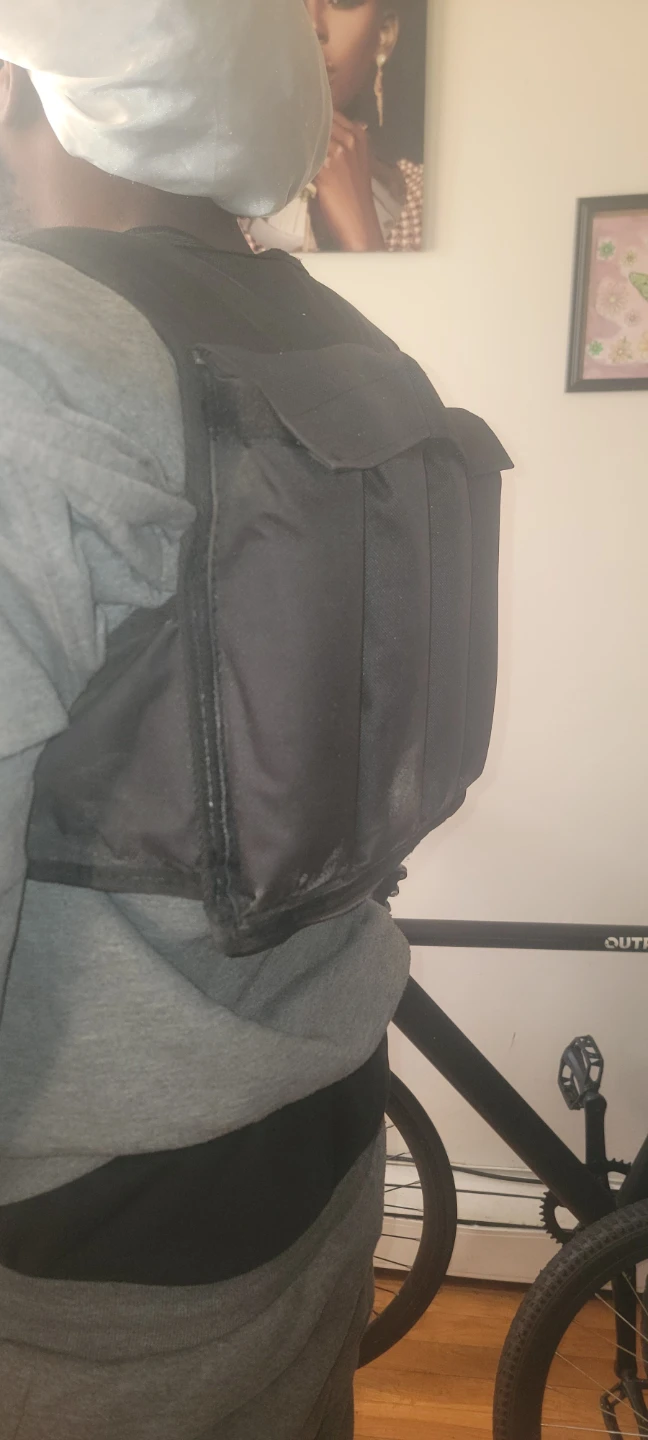 Black Weighted Vest - photo 3