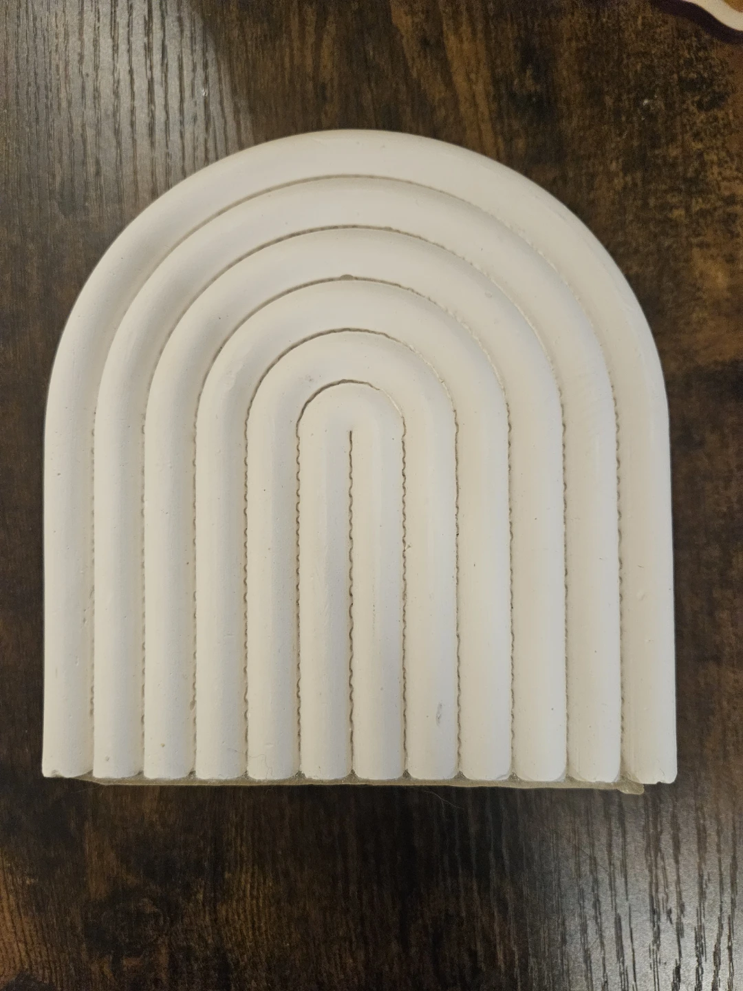White Arco-Shaped Bookends - photo 4