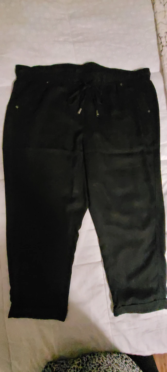 Love & Legend Black Drawstring Pants Size 18