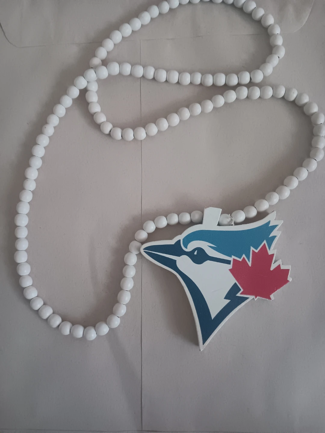 Toronto Blue Jays Beaded Necklace