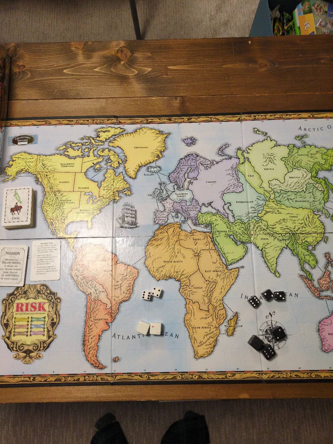 Risk Collector's Edition 40th Anniversary Board Game - photo 2