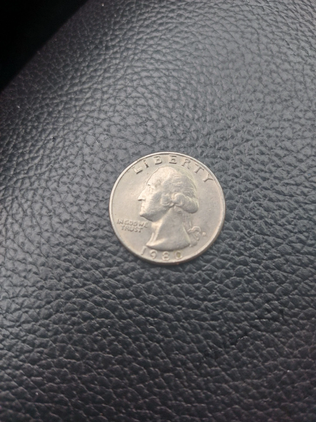 United States Quarter Dollar Coin - 1980