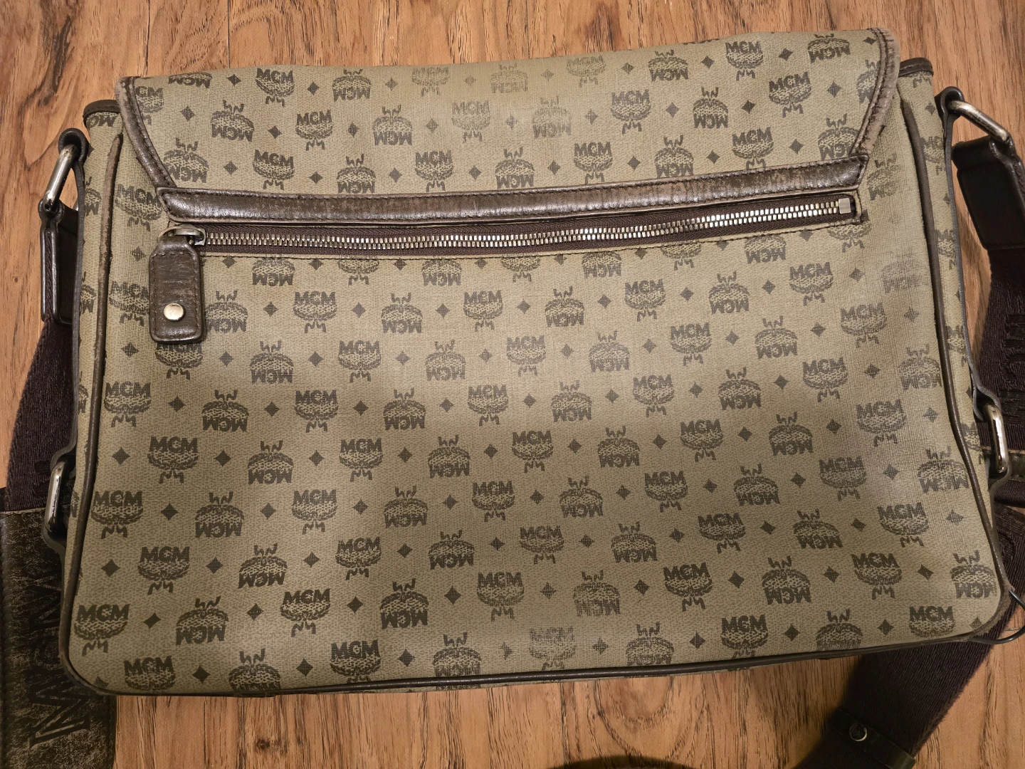 MCM Unisex Visetos Messenger Bag - photo 2