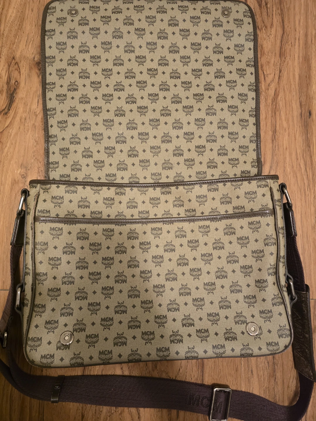 MCM Unisex Visetos Messenger Bag - photo 3