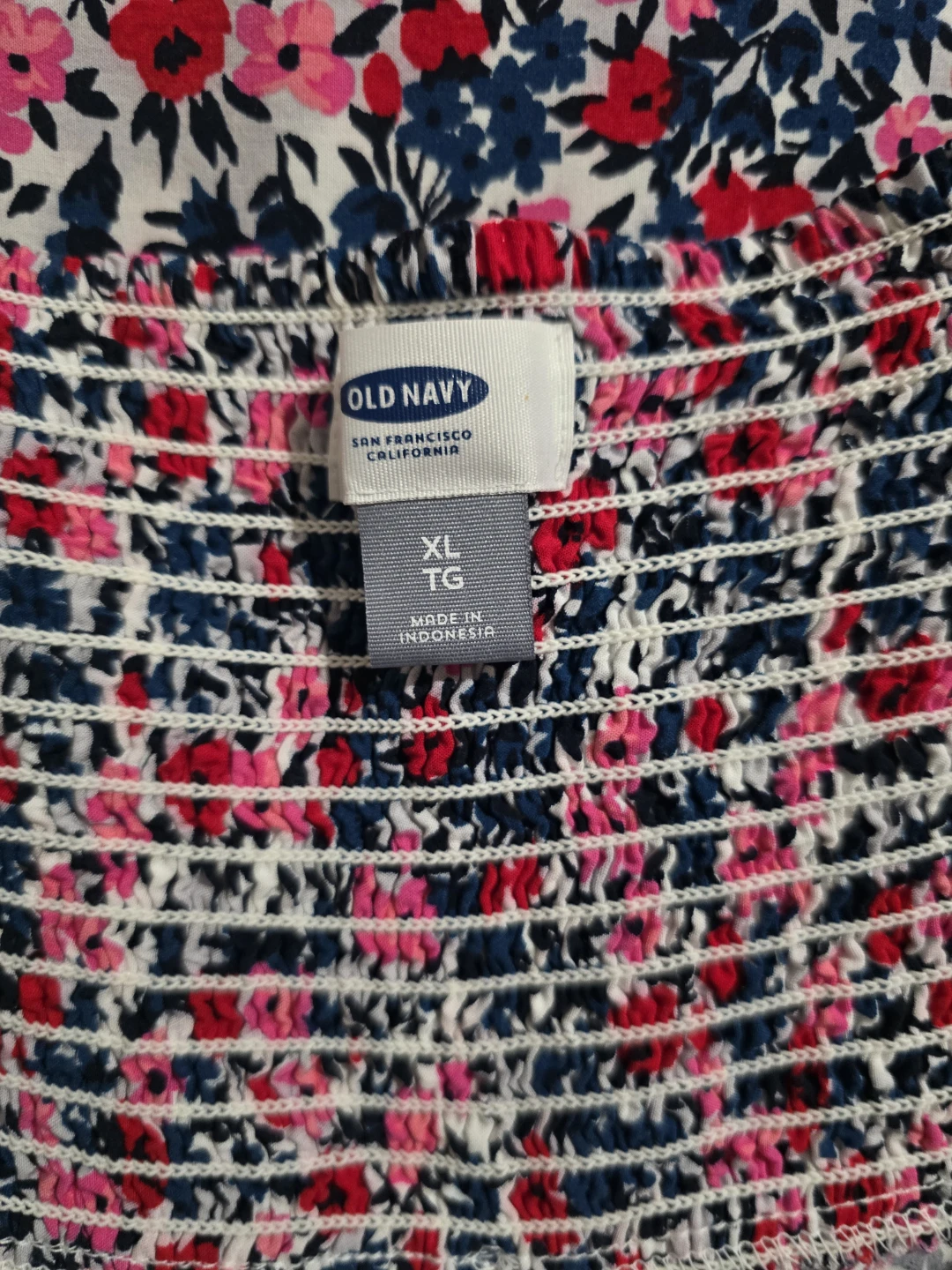 Old Navy Floral Smocked Cami Dress XL - photo 3
