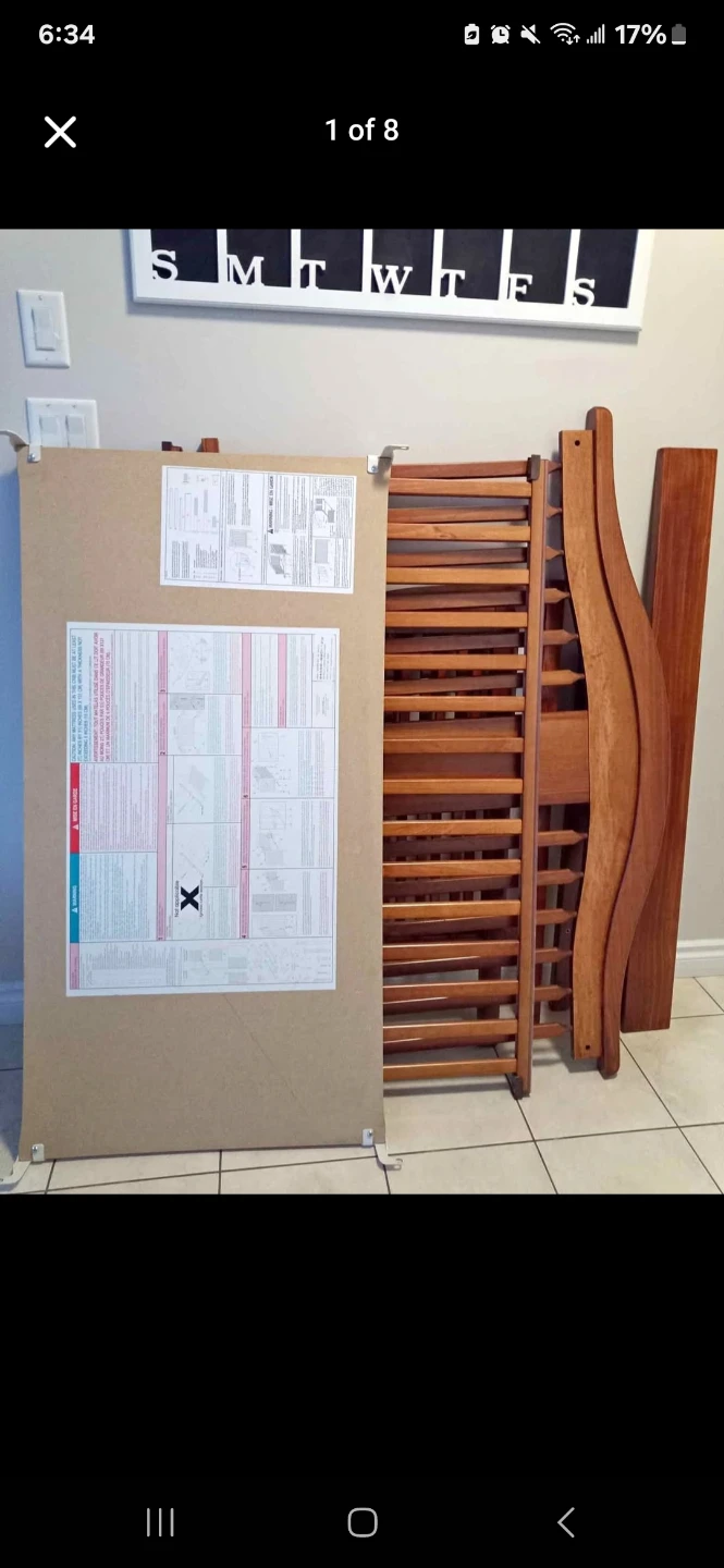 Convertible Crib with Organic Cotton Mattress - photo 2